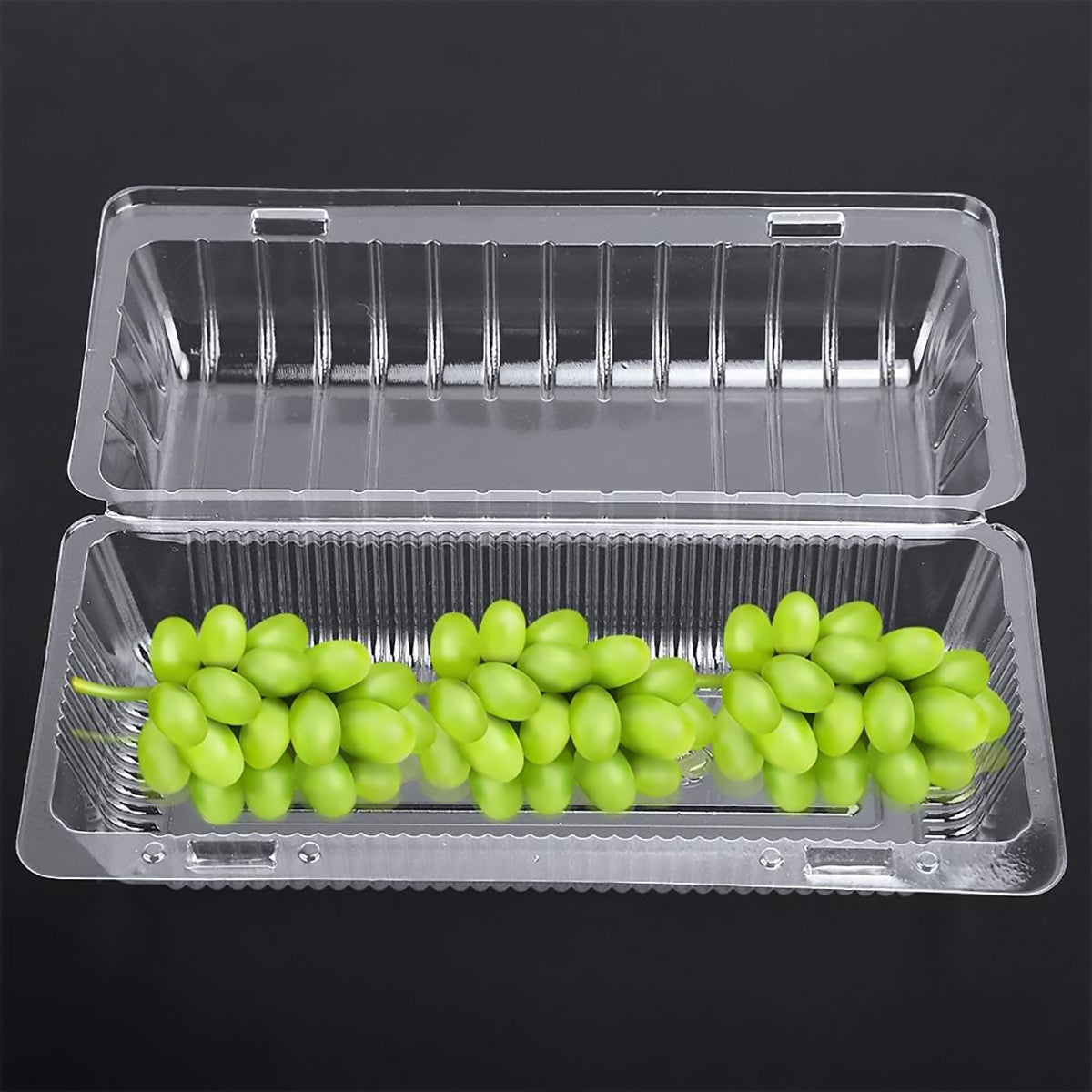 100PCS Disposable Transparent Food Grade Cake Pastry Takeaway Boxes