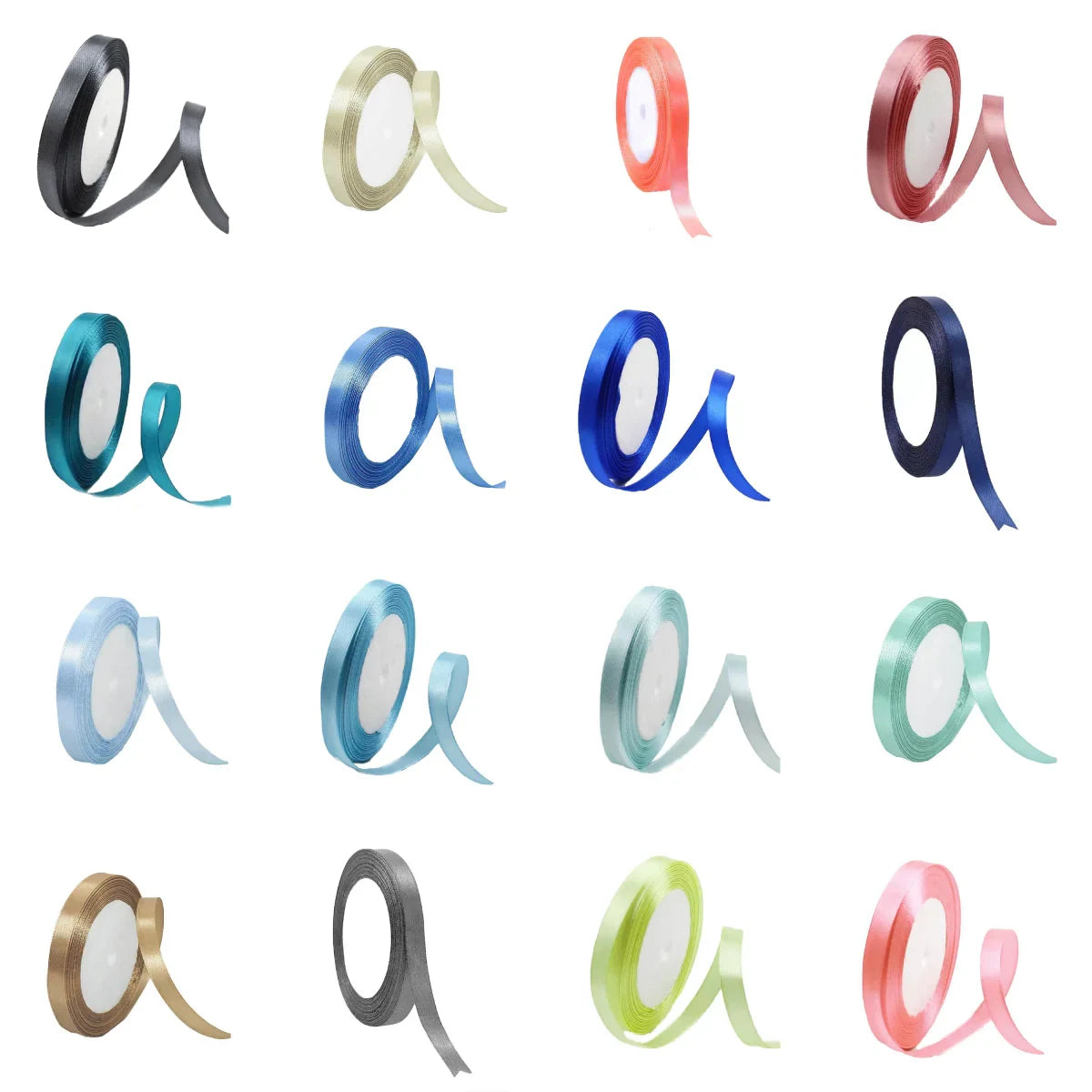 Satin Ribbon Fabric Crafts Gift Packaging 1roll