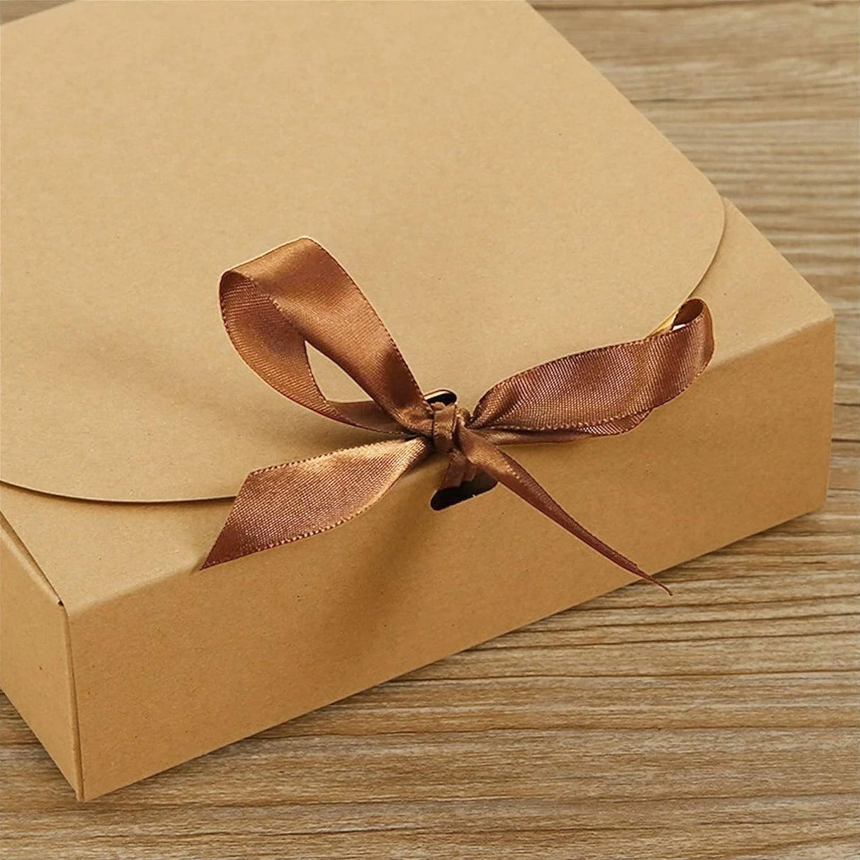 Square Ribbon Gift Box 10-50PCS