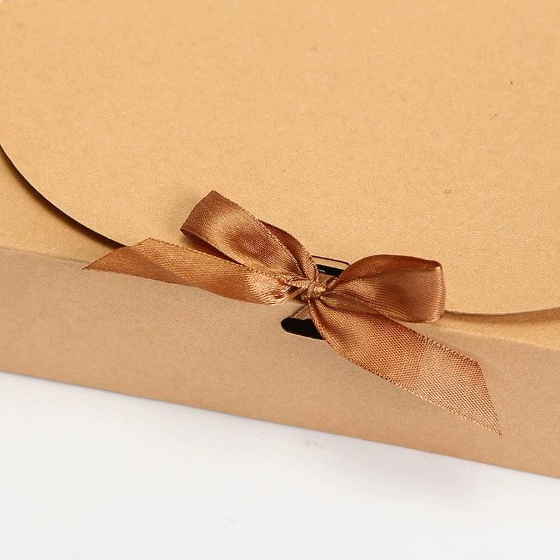 Square Ribbon Gift Box 10-50PCS