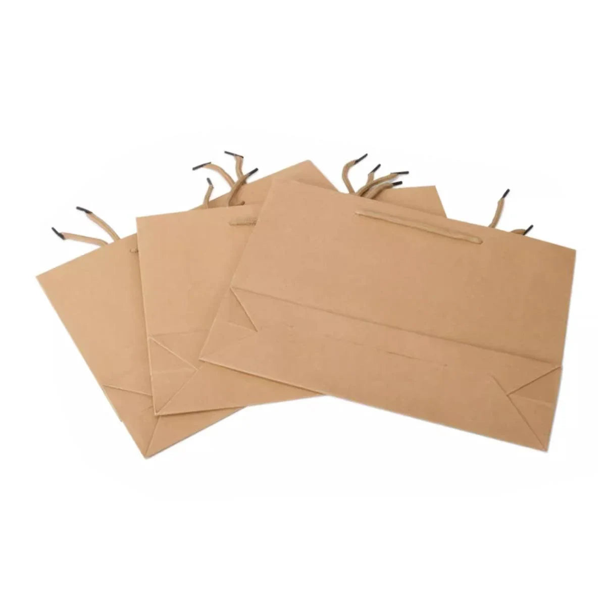 Paper Gift Bags Kraft Handbag 25PCS
