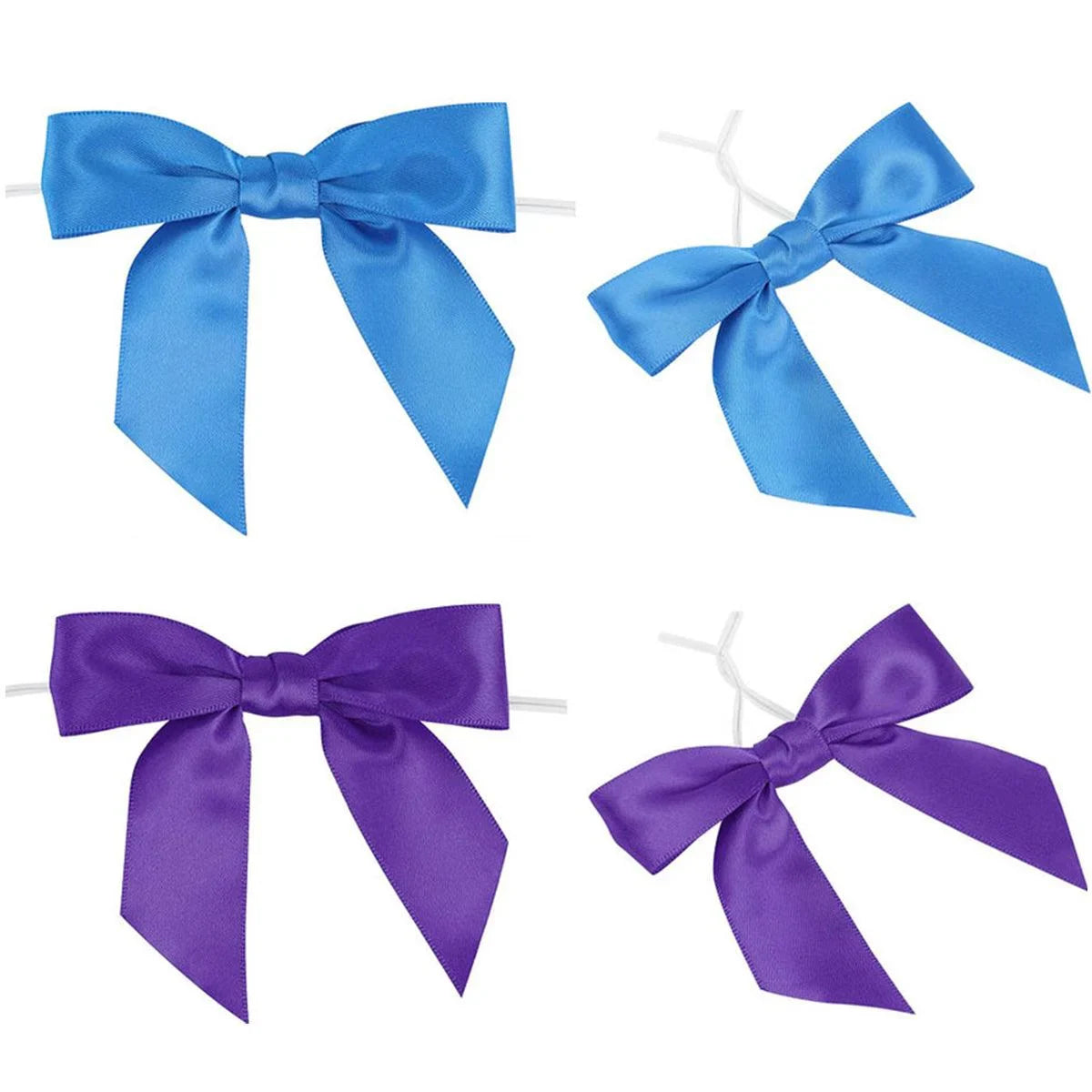 Bow Decorative Ties Gift Packaging 50PCS