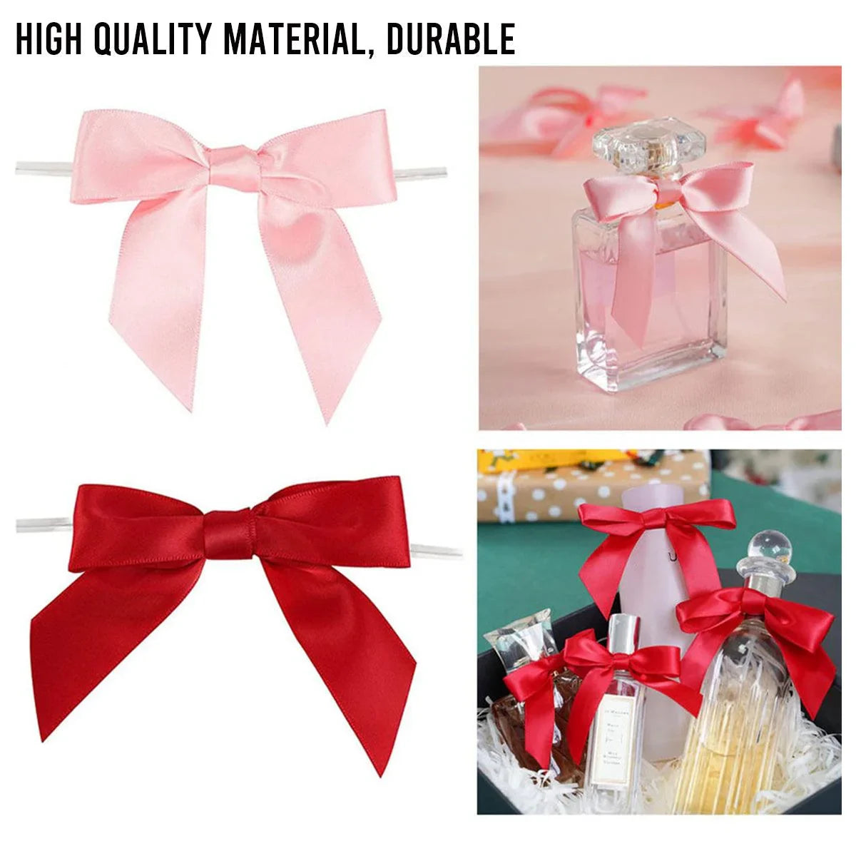 Bow Decorative Ties Gift Packaging 50PCS