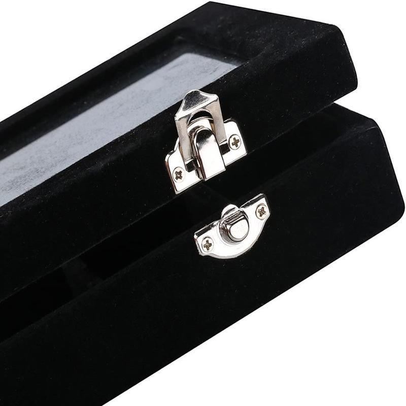 24 Grids Velvet Jewelry Box 1PC 7Colours 20x15x4.5cm - Discount Packaging Warehouse