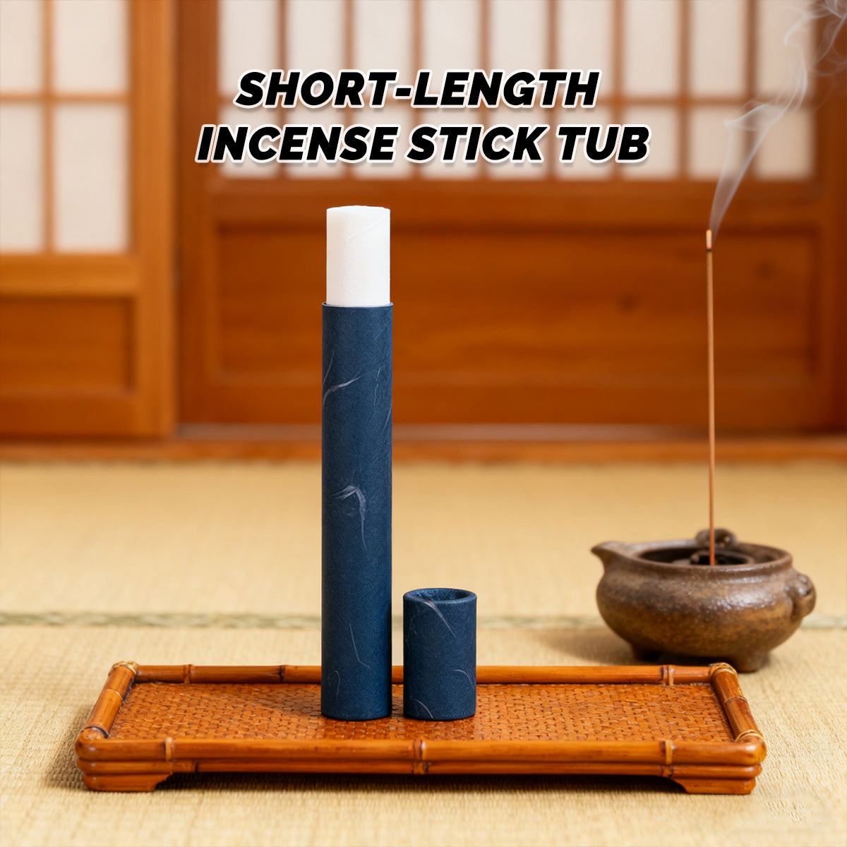 20PCS Incense Paper Tubes 50G Capacity Blue Green Black Durable