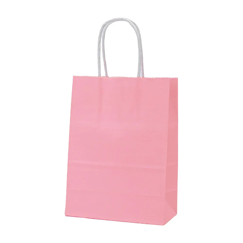 Kraft Carry Shopping Paper Bags 20PCS 12Colours