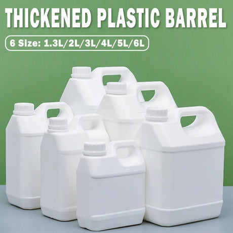 Plastic Square Bucket Storage Container 1-6L