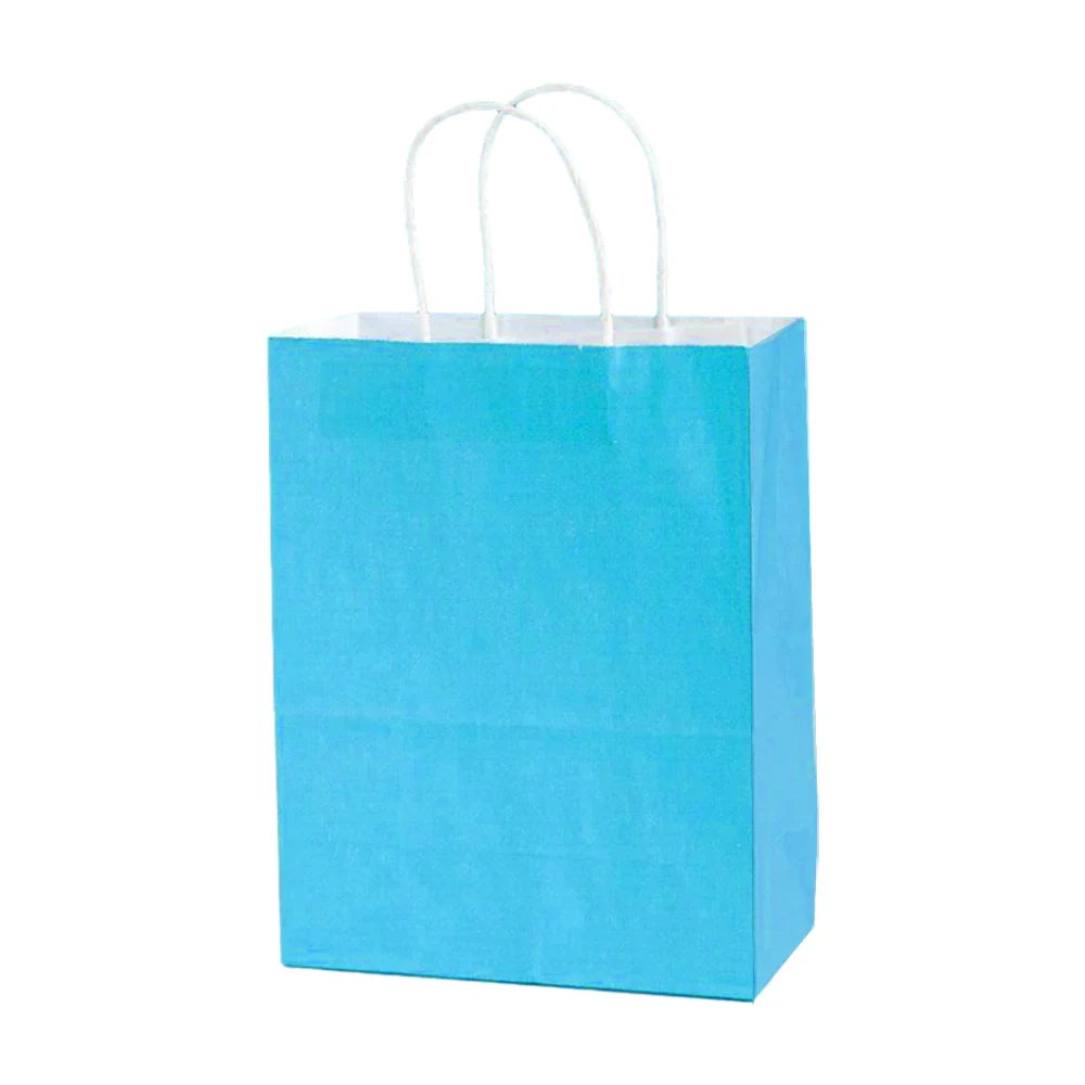 Kraft Carry Shopping Paper Bags 20PCS 12Colours