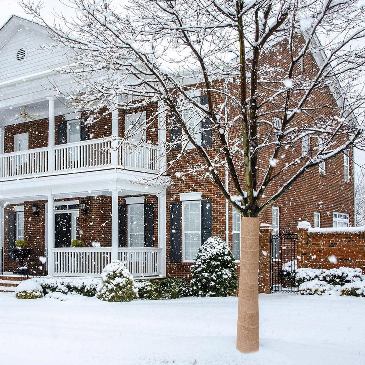 Burlap Tree Trunk Protection Bags 2PCS