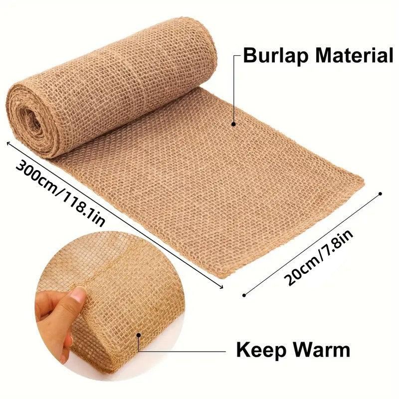 Burlap Tree Trunk Protection Bags 2PCS