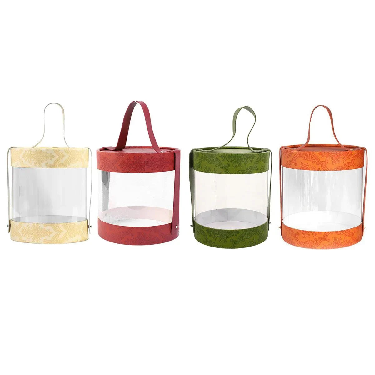Transparent Bucket Cookie Boxes 10PCS