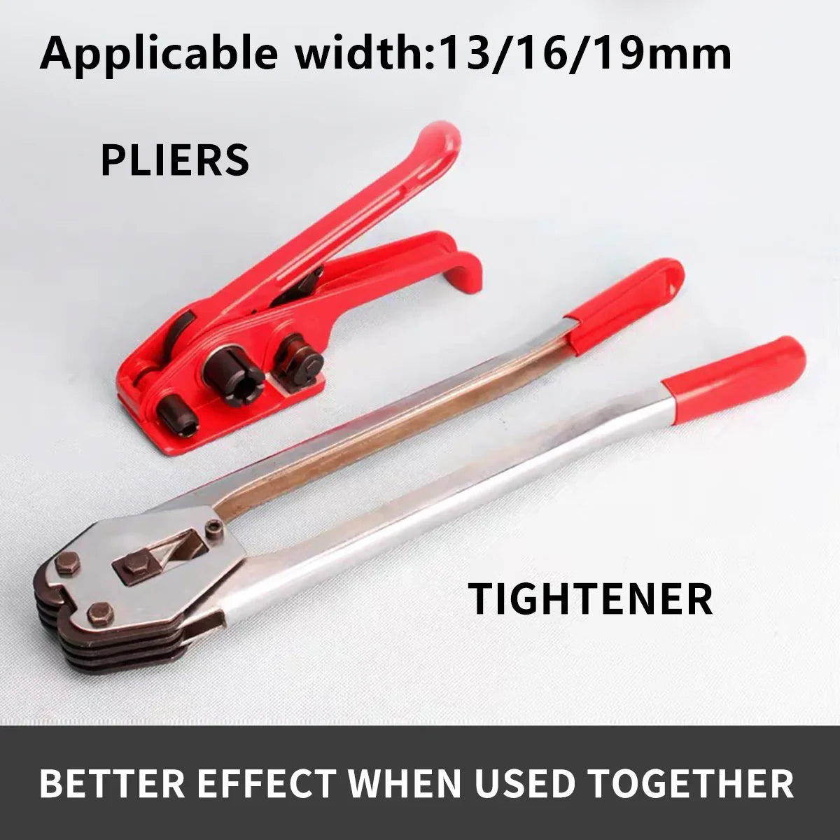Manual Strapping Tool Set with Tensioner Sealer