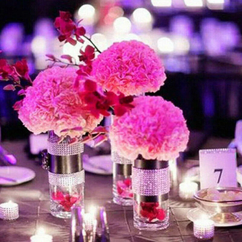 Diamond Mesh Wrap Ribbon 1ROLL Silver