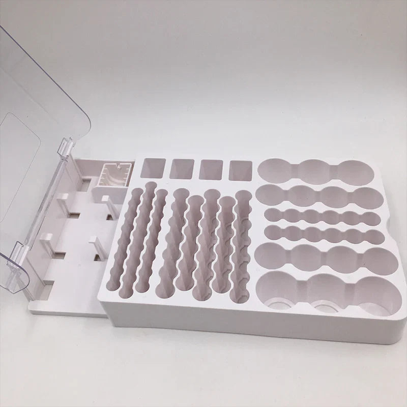 93 Slot Battery Storage Organizer Holder with Tester