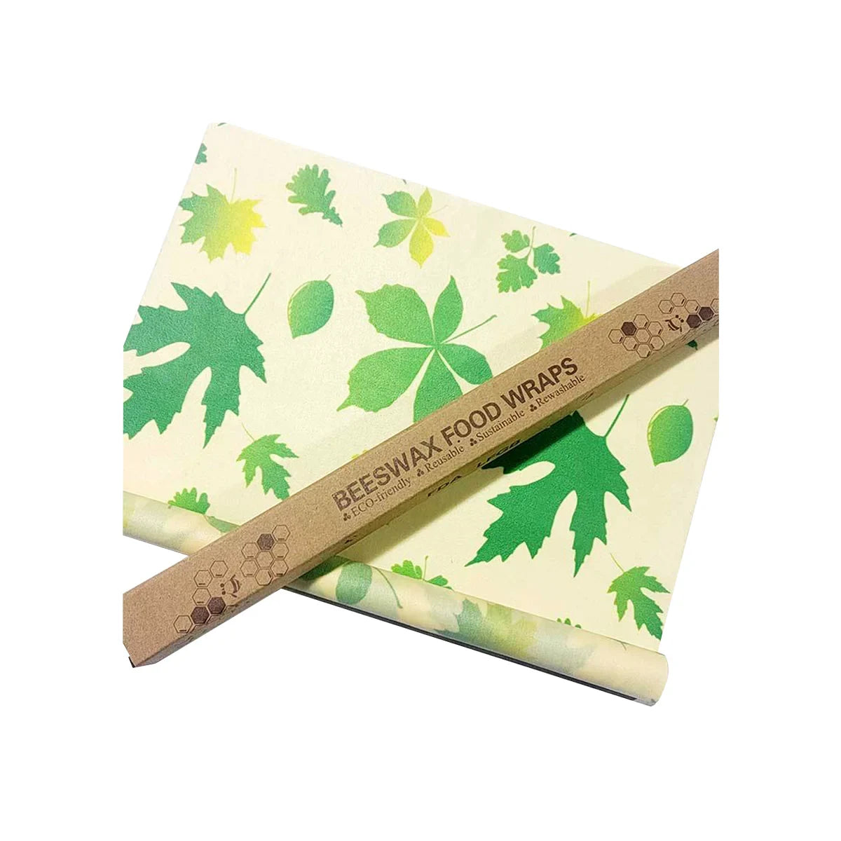 Beeswax Packaging Paper Food Wrap Roll Eco Friendly Cloth