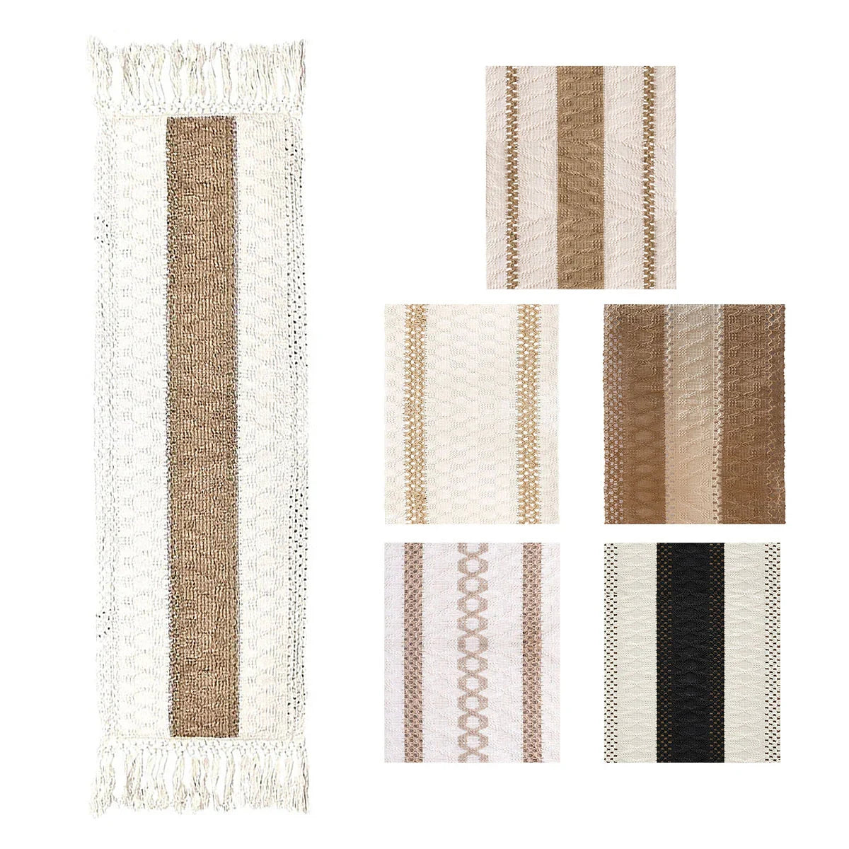 Cotton And Linen Table Runner Bed End Towel 6Styles