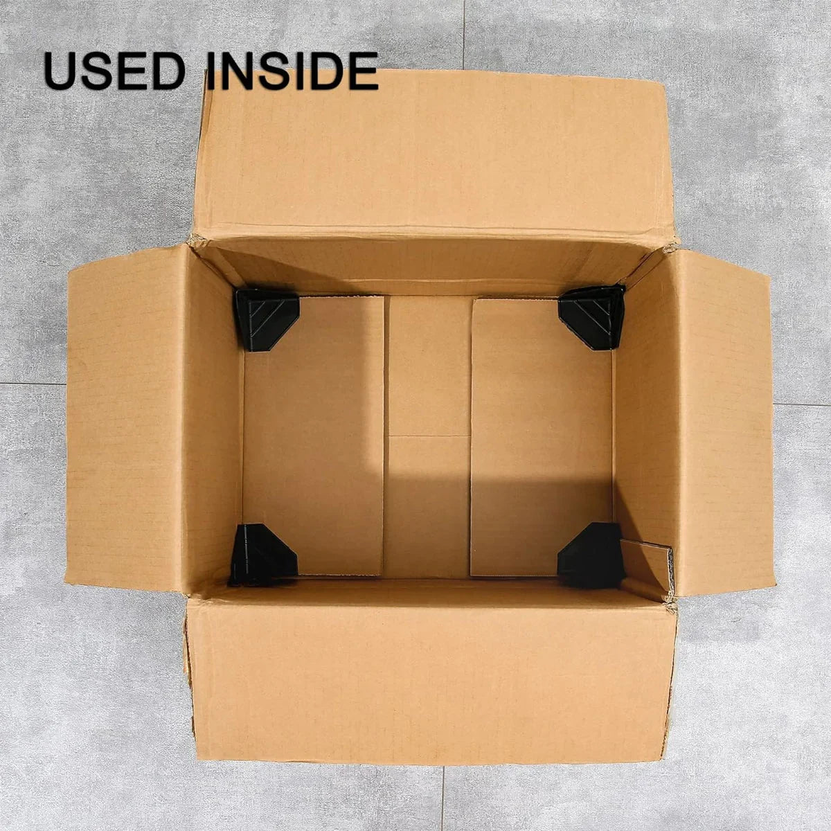 200pcs Plastic Corner Protectors for Carton Box Edges