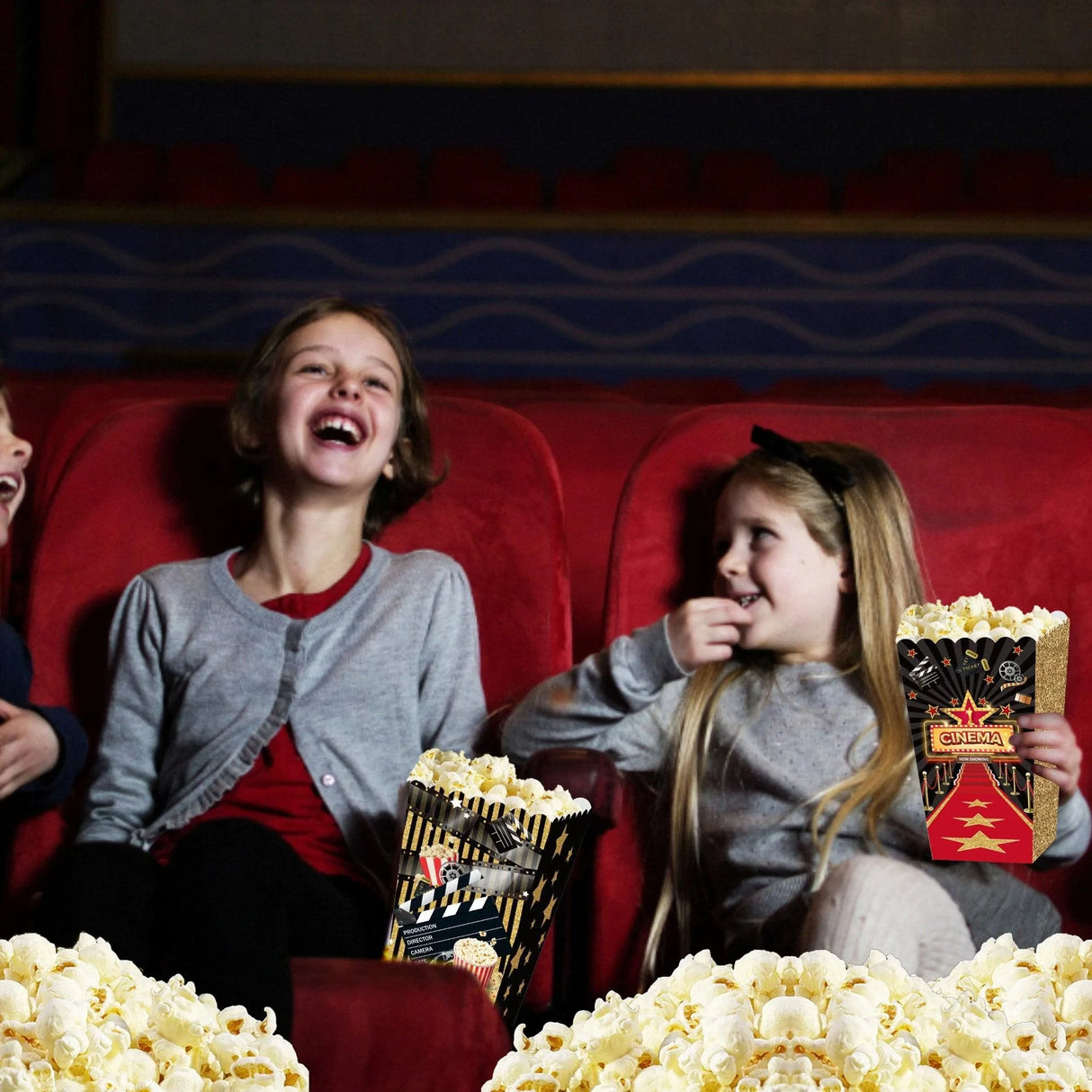  Upgrade your movie night experience with our Popcorn Box Set.