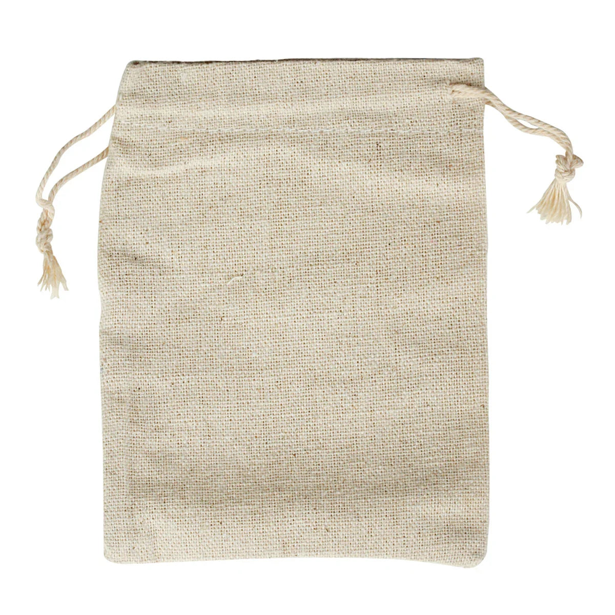 Drawstring Burlap Bag 8*10cm 10PCS Natural