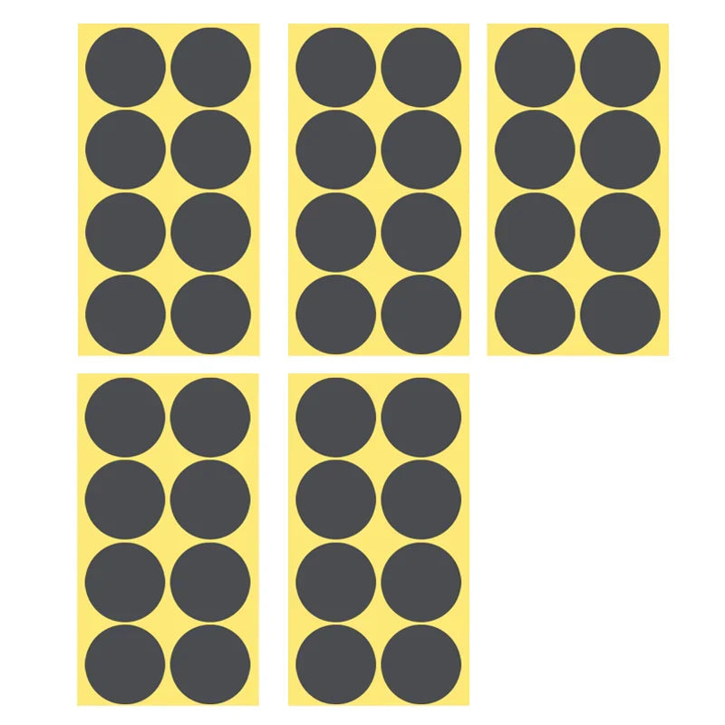 8/13/25/50mm Round Sticker Dots Adhesive Labels Neutral