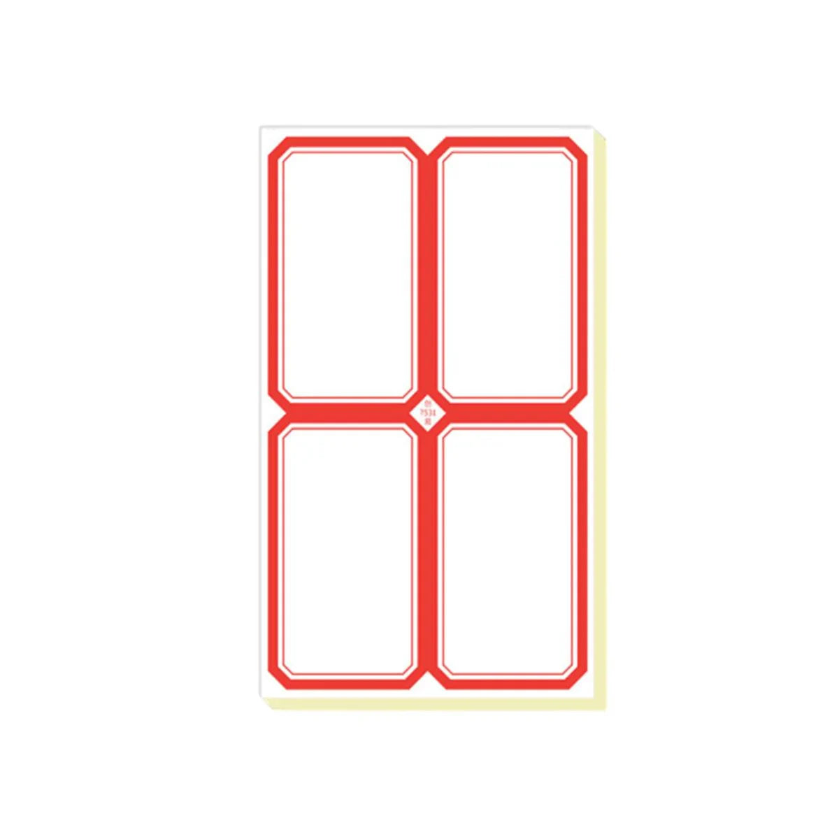 Self Adhesive Blank Labels Tags 100PCS