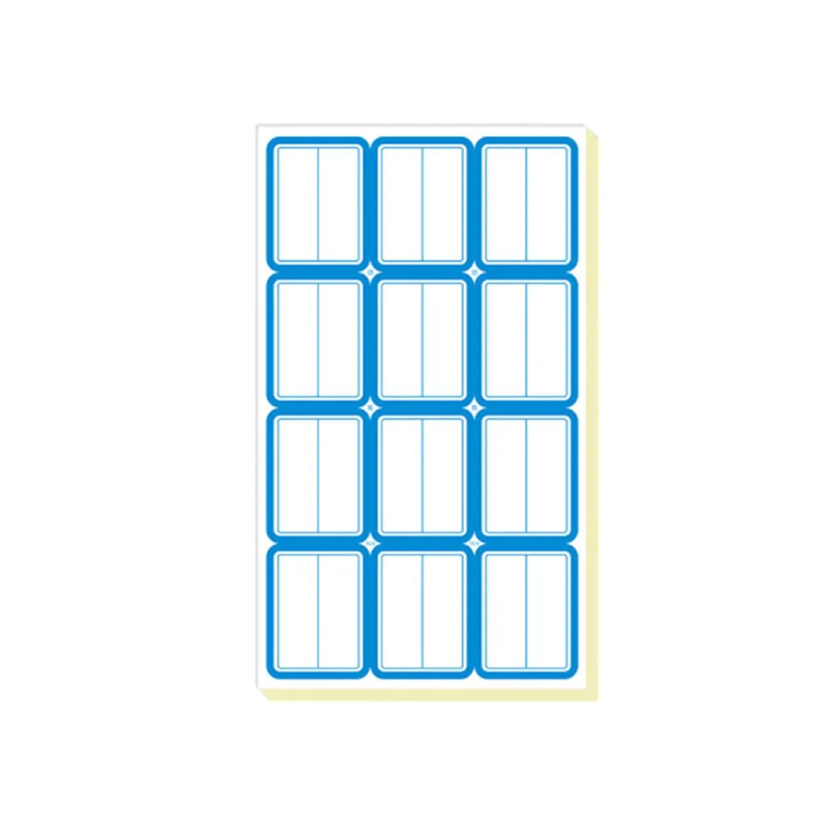 Self Adhesive Blank Labels Tags 100PCS