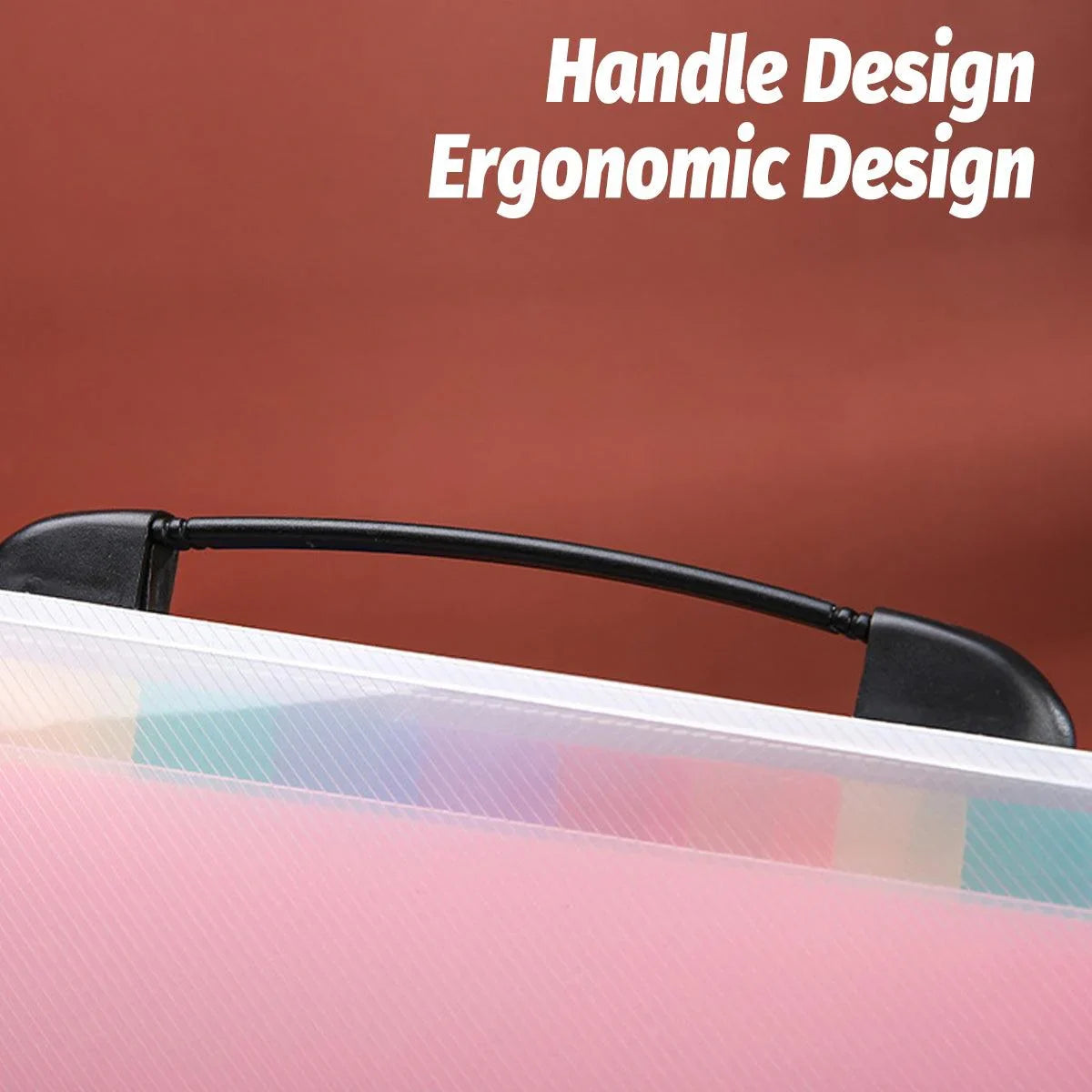 A4 Folder Large Capacity Portable File Bag 1Pack