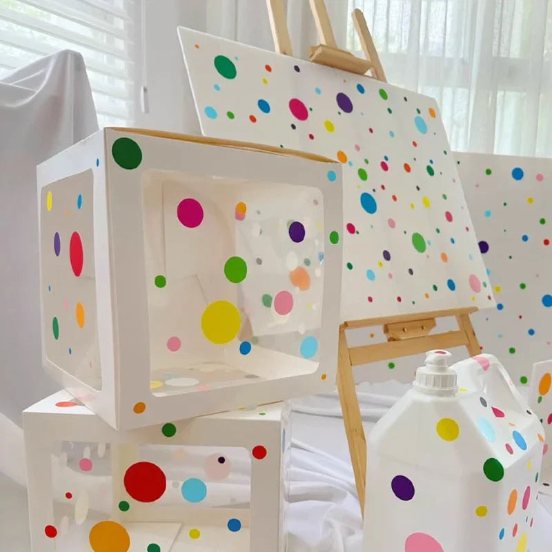 8/13/25/50mm Round Sticker Dots Adhesive Labels Neutral