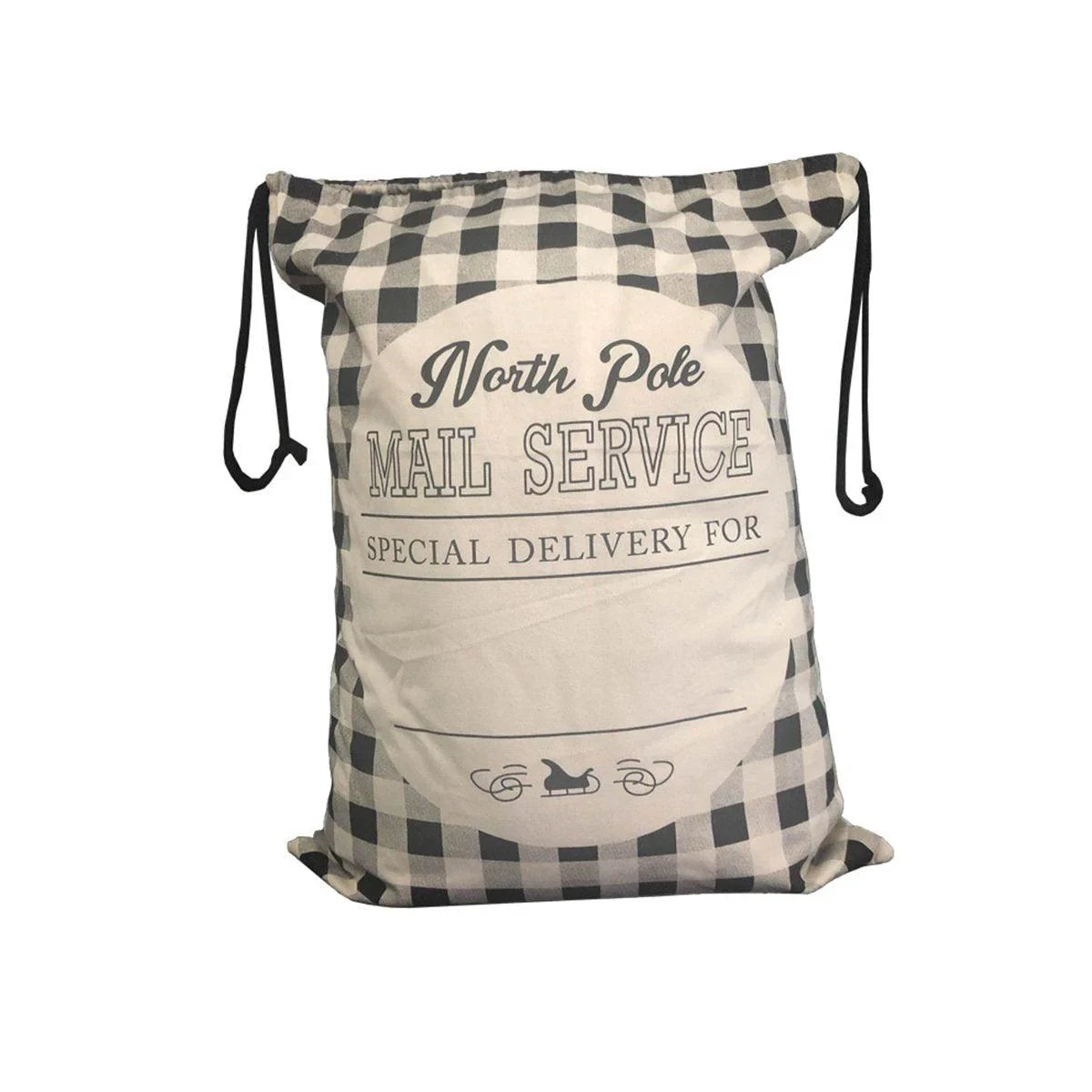 Add a rustic touch to your holiday celebrations with this charming Plaid Christmas Gift Bag.