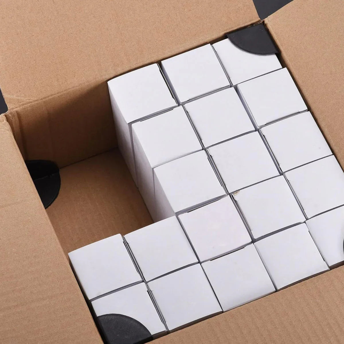 200pcs Plastic Corner Protectors for Carton Box Edges