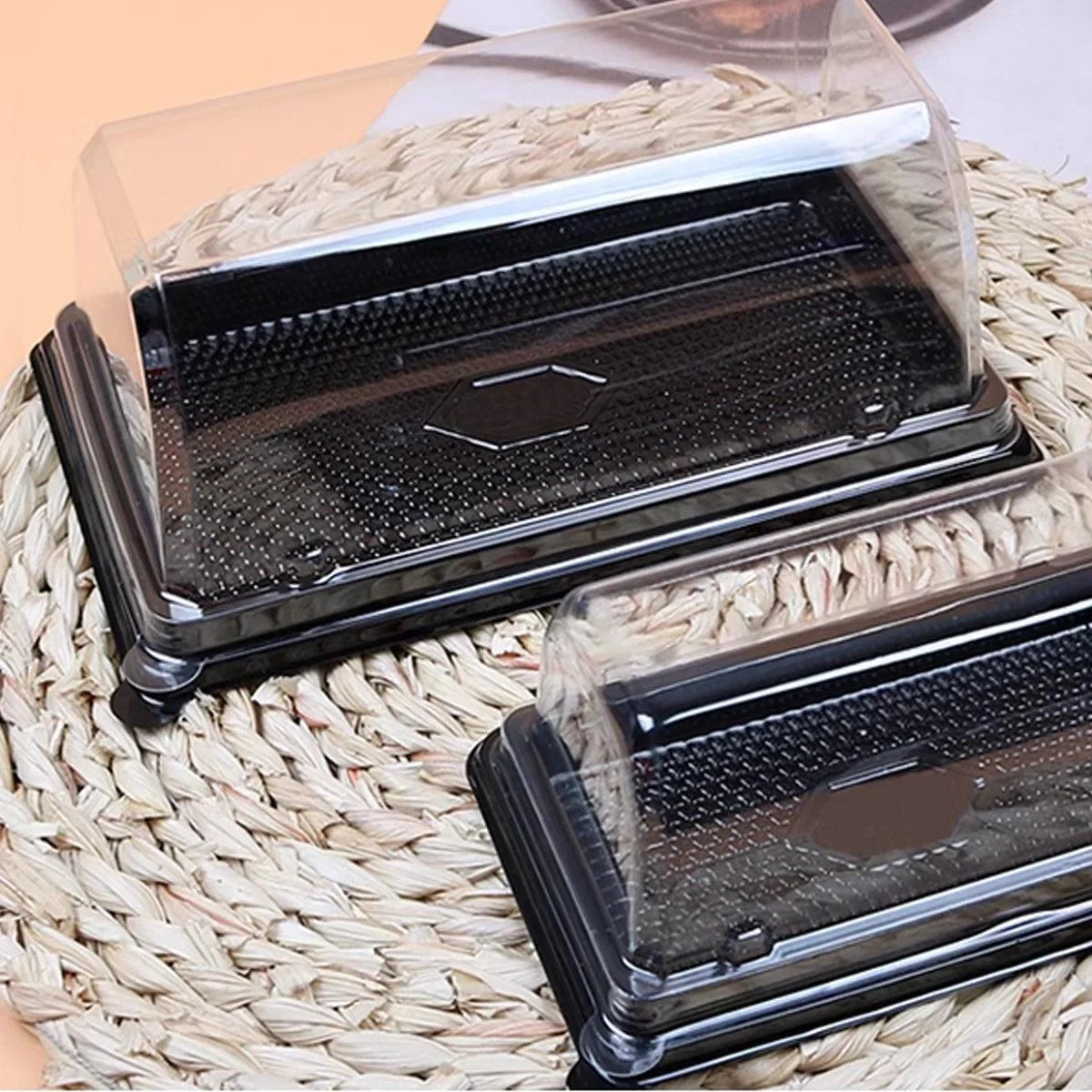 Transparent Long Arch Cake Box 100PCS