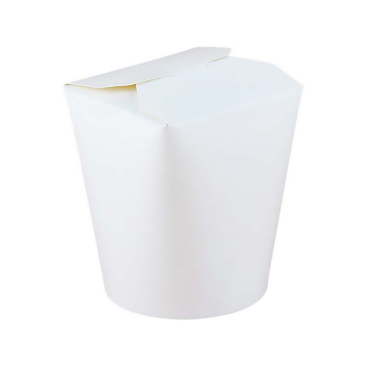 50PCS Disposable White Takeout Boxes Food Grade Leakproof Packaging