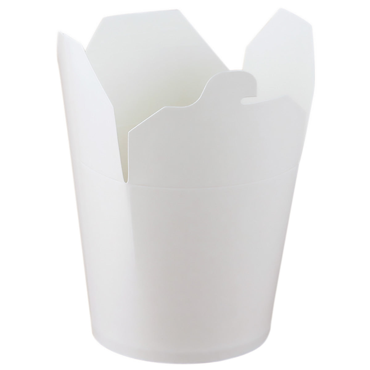 50PCS Disposable White Takeout Boxes Food Grade Leakproof Packaging