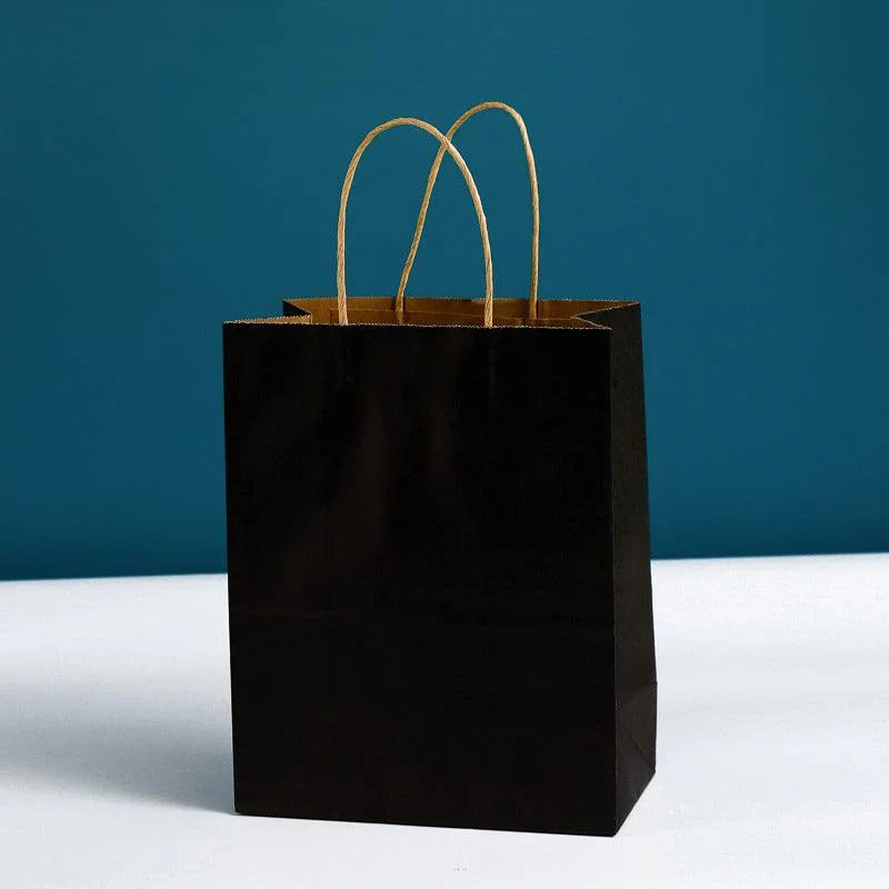 Kraft Carry Shopping Paper Bags 20PCS 12Colours