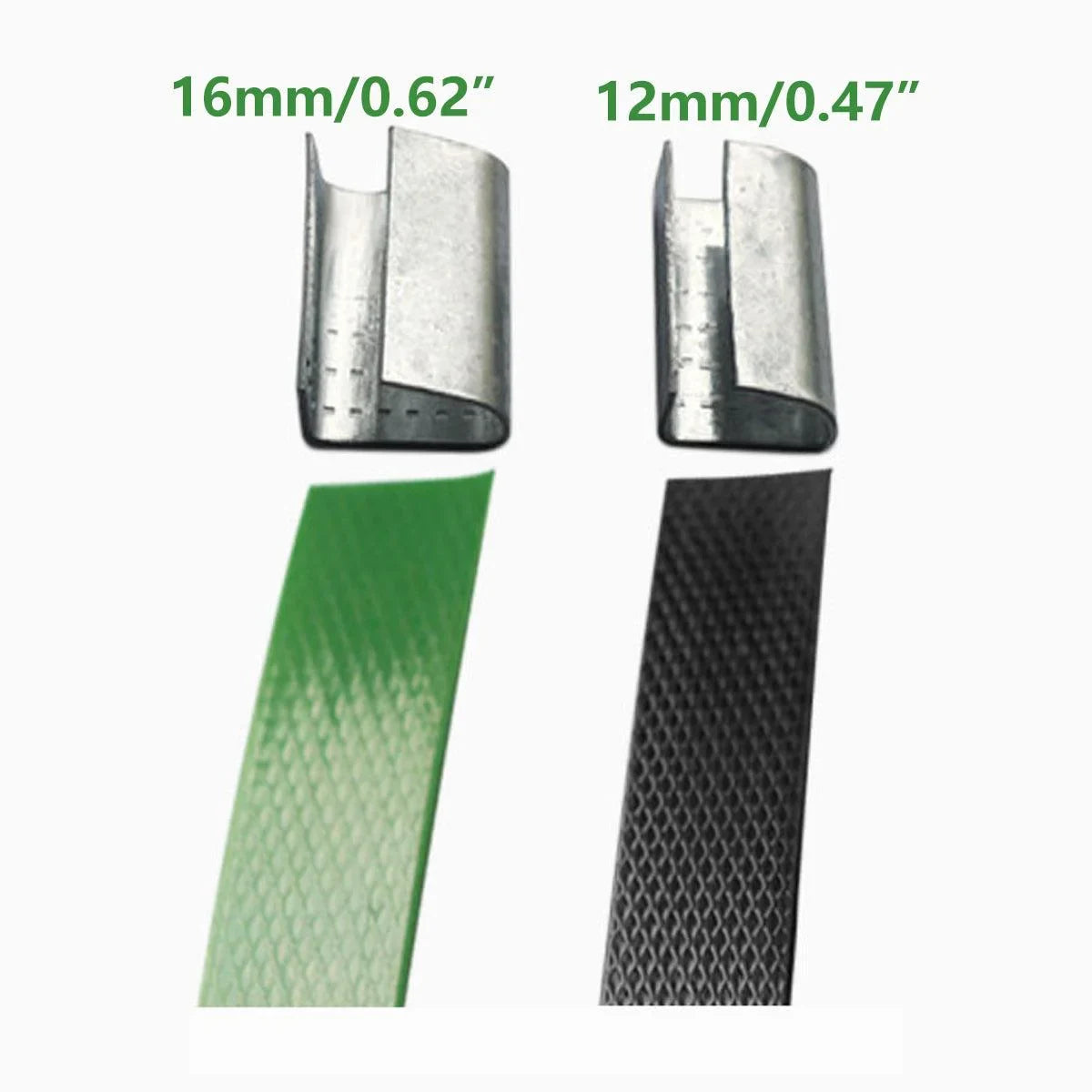 Metal Packing Buckle Iron Strapping Clip 240PCS