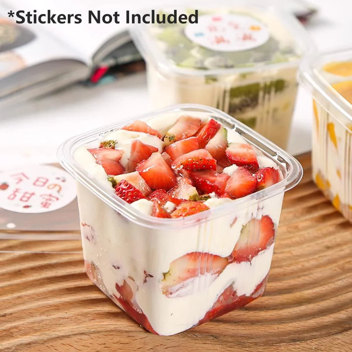 Dessert Box Cake Box Bakery Packaging 100PCS