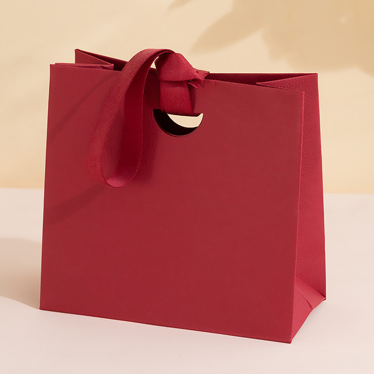 4PCS Paper Gift Bags with Ribbon Handles for Party Favors