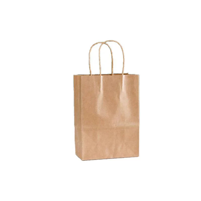 Kraft Carry Shopping Paper Bags 20PCS 12Colours
