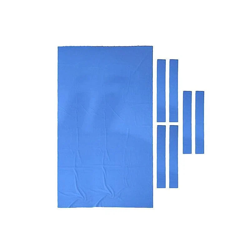 Pool table felt in vibrant colours