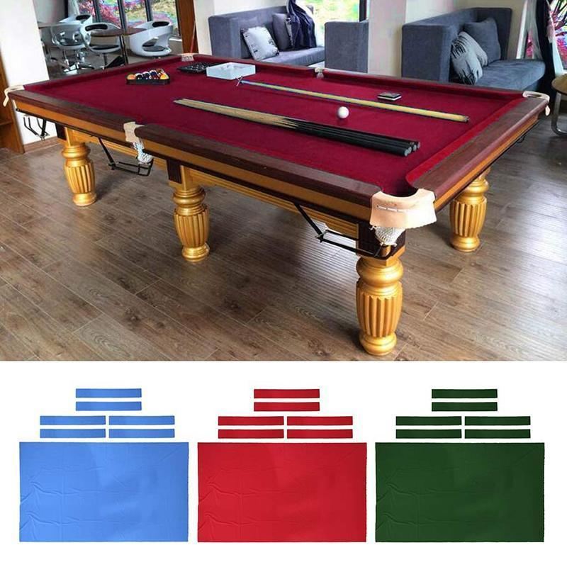 Pool table felt in vibrant colours