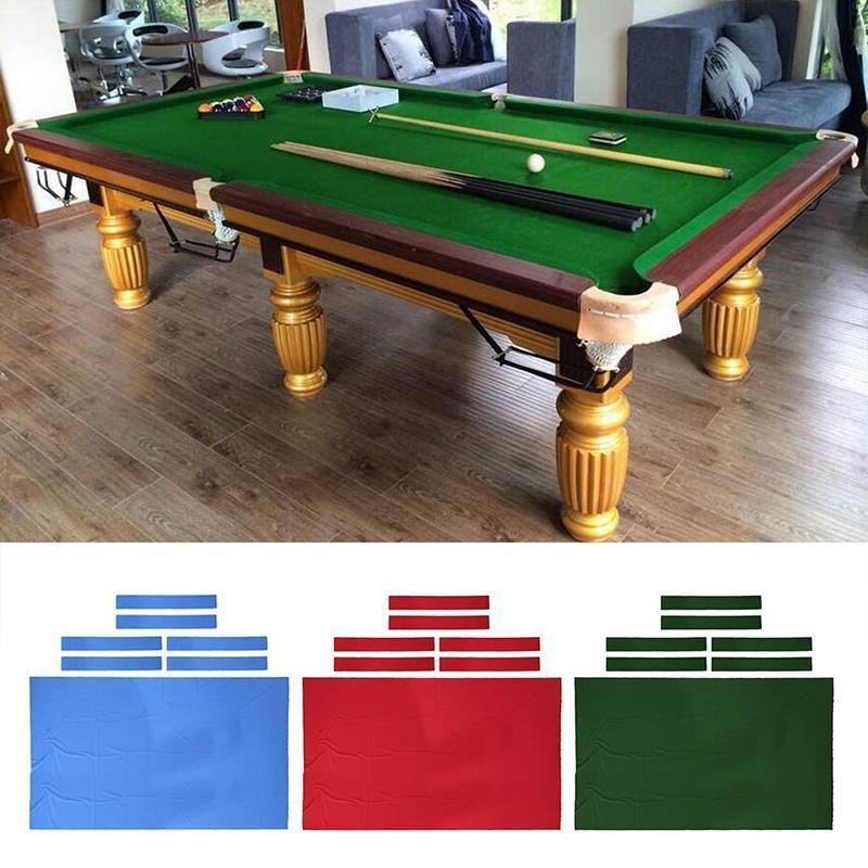 Pool table felt in vibrant colours