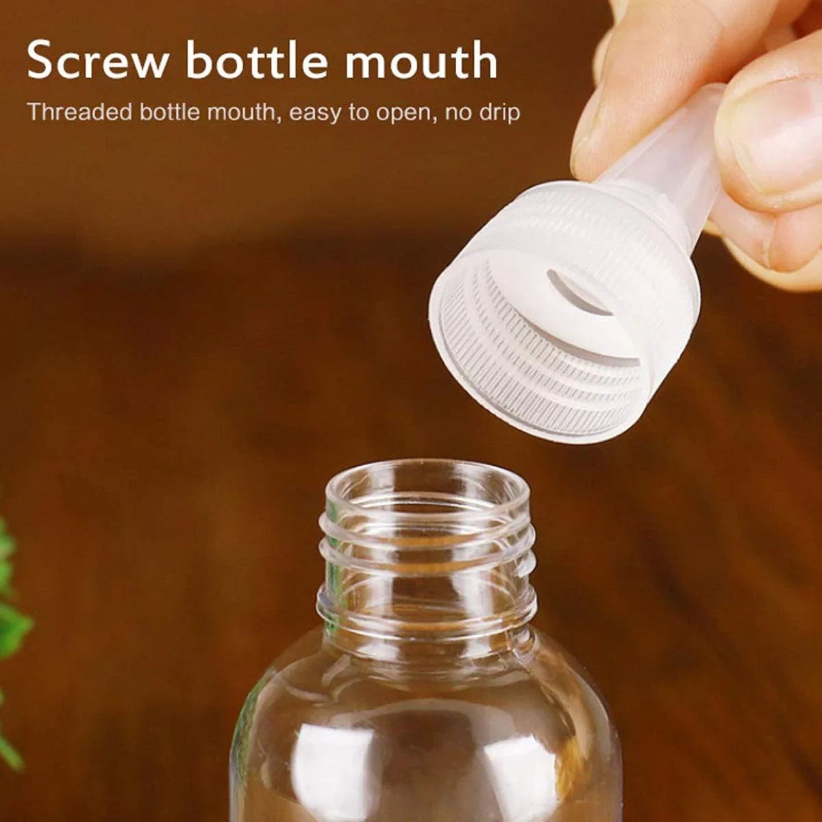 Plastic Bottles Squeeze Dispensing Bottle 100PCS