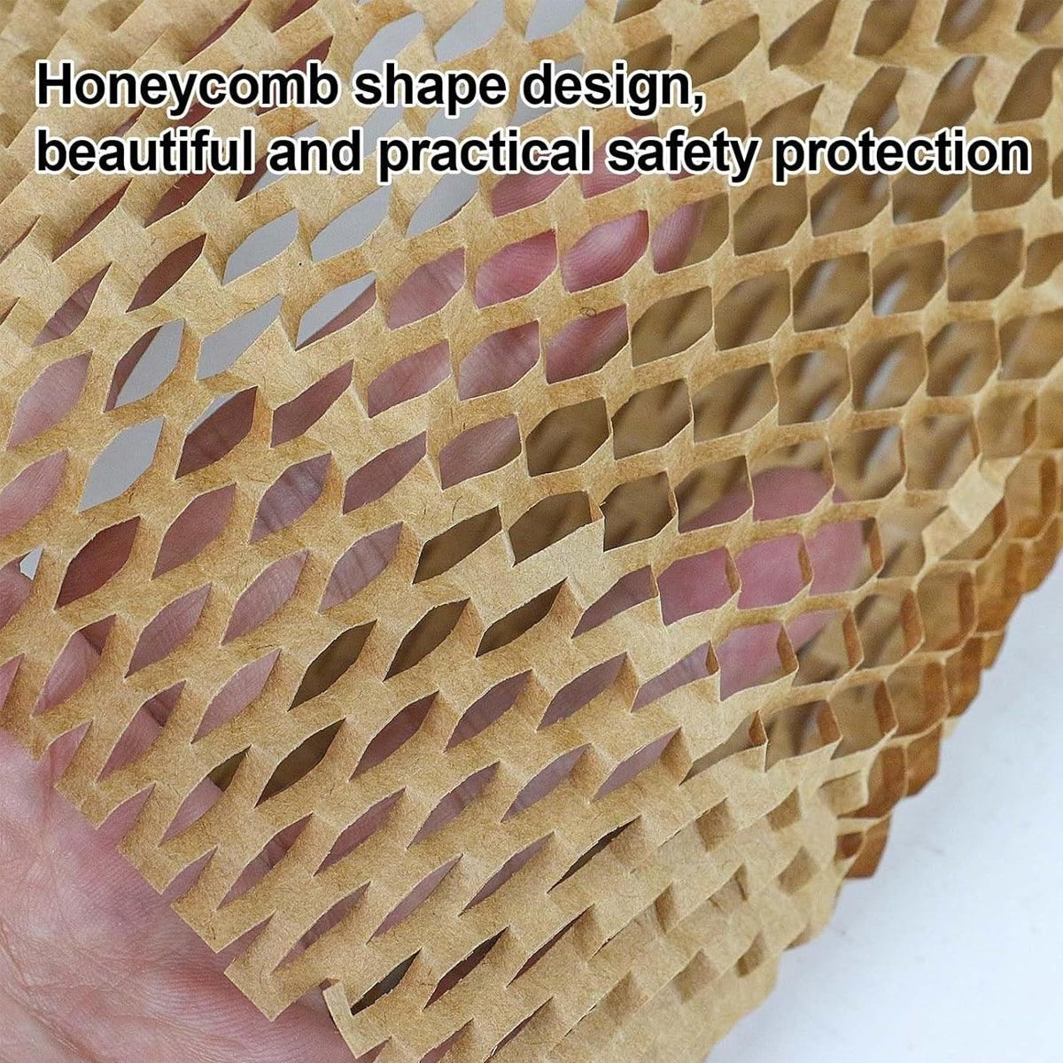 Honeycomb Kraft Paper Roll Shockproof Cushioning 1Roll