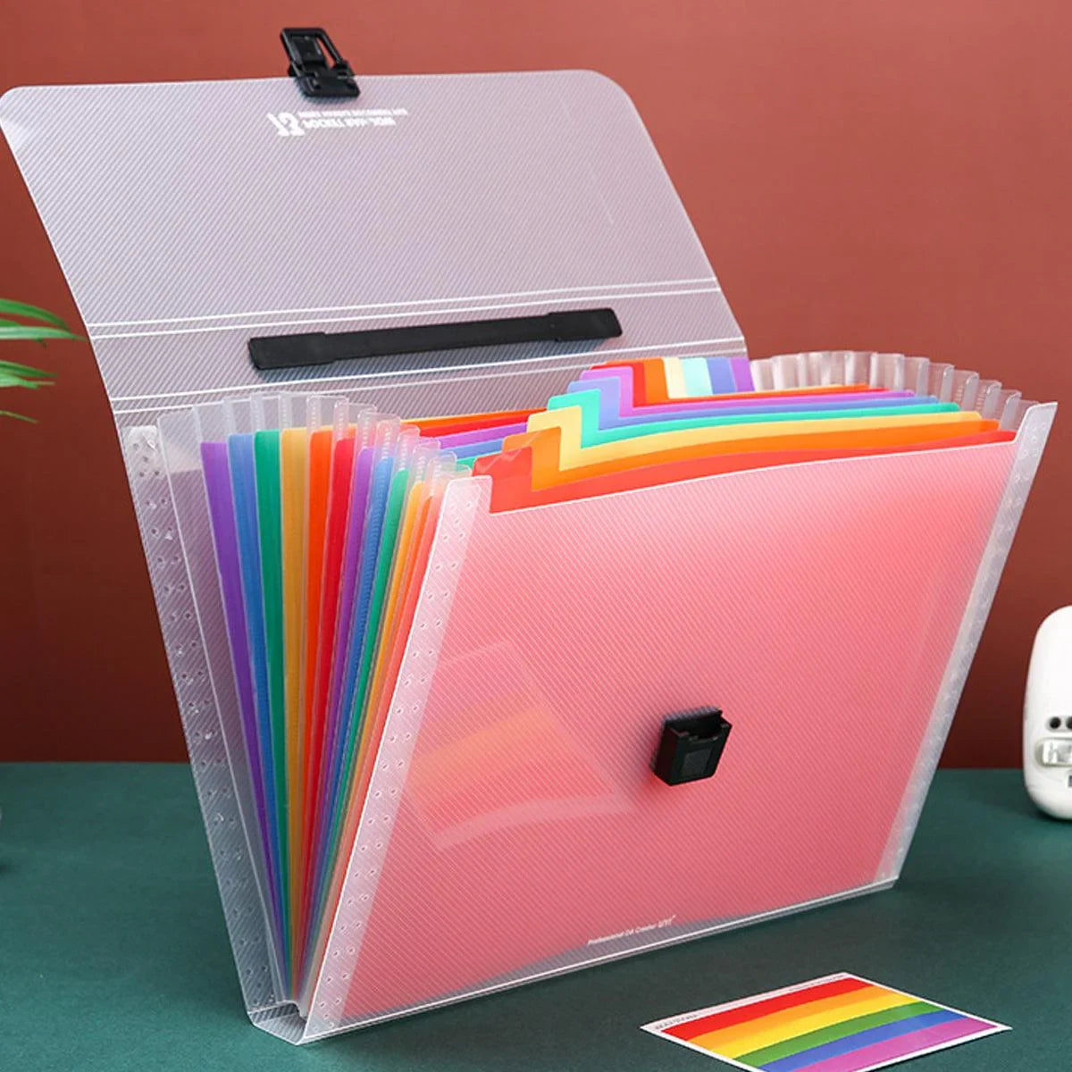 A4 Folder Large Capacity Portable File Bag 1Pack