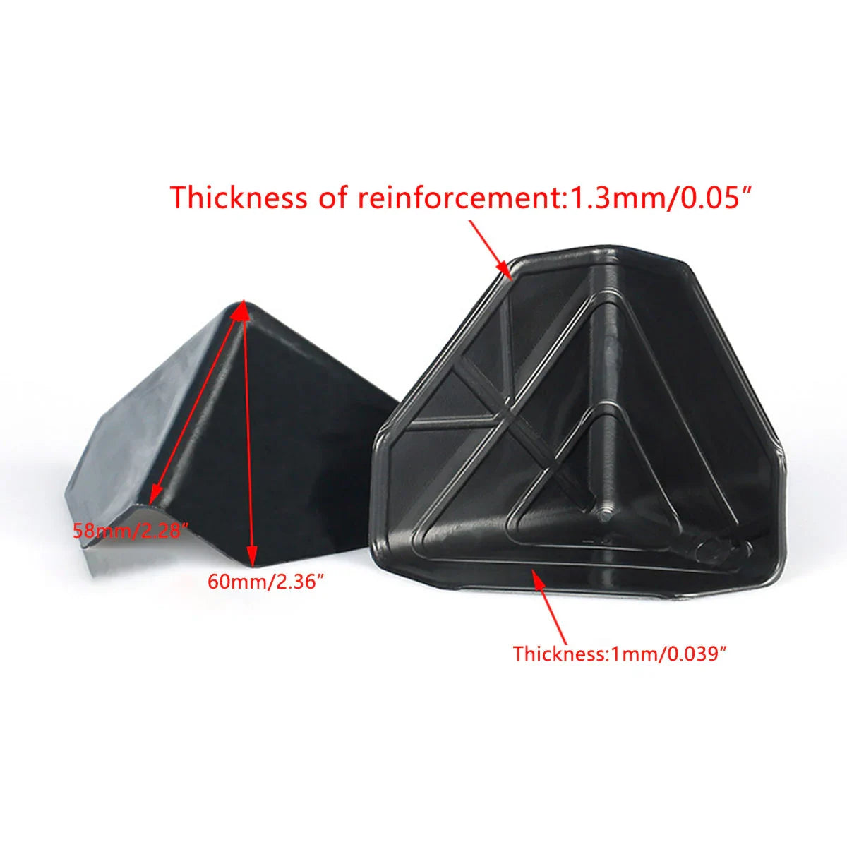 200pcs Plastic Corner Protectors for Carton Box Edges