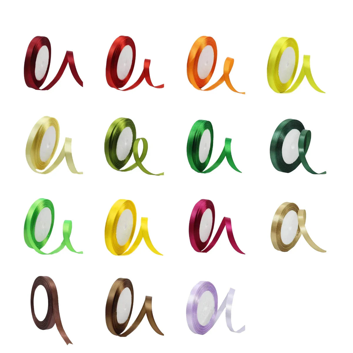 High-Quality Satin Ribbons Gift Packaging 1roll