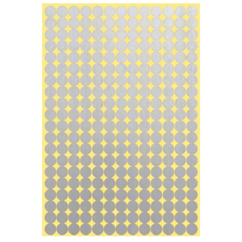 8/13/25/50mm Round Sticker Dots Adhesive Labels Neutral
