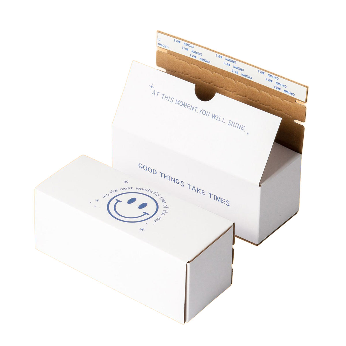 10PCS Zipper Corrugated Cardboard Shipping Boxes