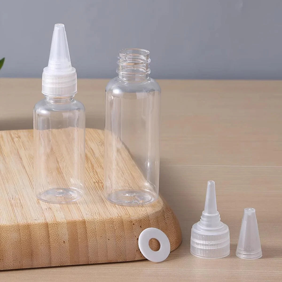 Plastic Bottles Squeeze Dispensing Bottle 100PCS