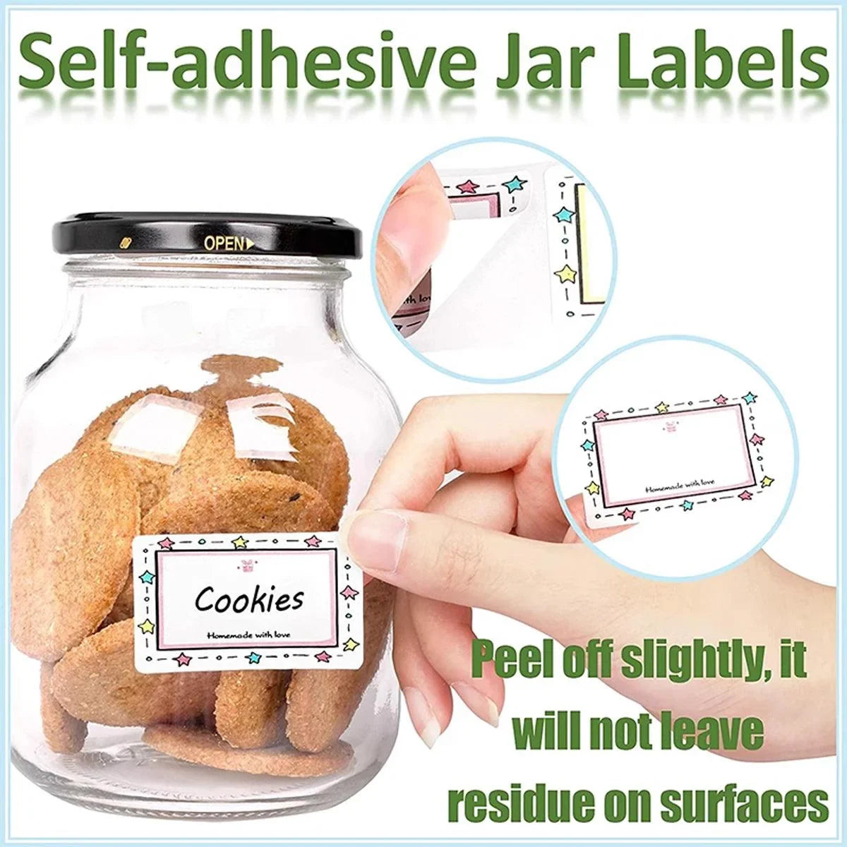 Colour Border Name Label Category Tag Sticker